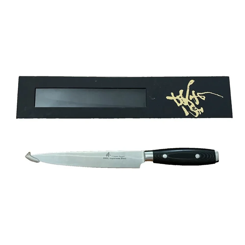 Zhen Premium Kitchen Knife 3 Layers Forged Japanese Carbon Steel 8